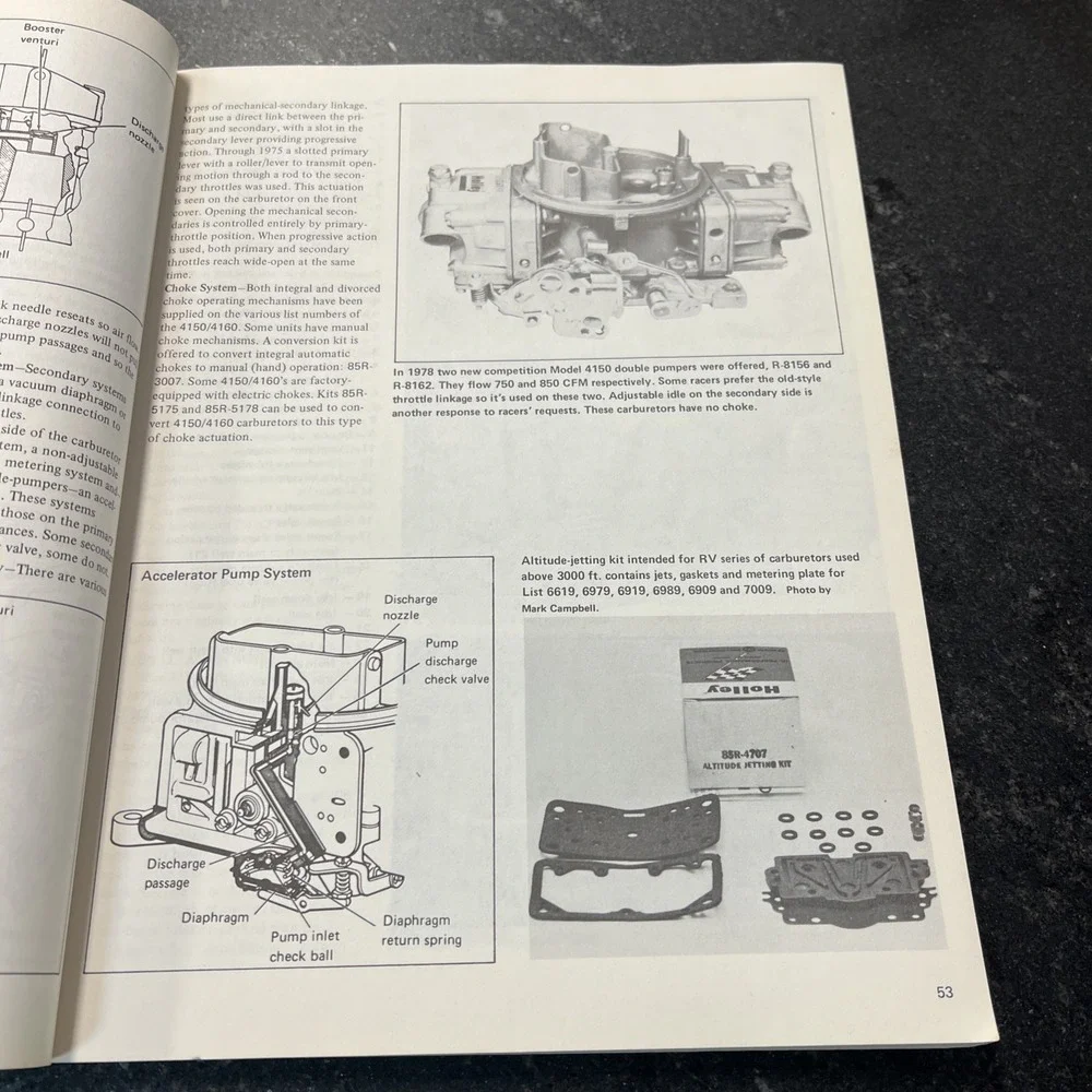 VINTAGE 1976 HOLLEY CARBURETORS & MANIFOLDS HIGH PERFORMANCE & STOCK REPLACEMENT